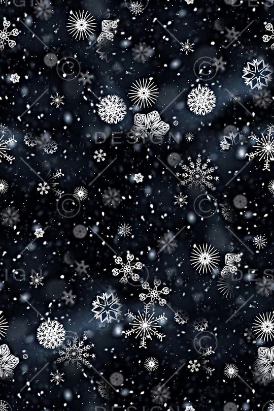 星空雪花印花华亿平台图片