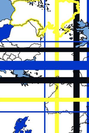 时尚创意图案印花华亿平台图片