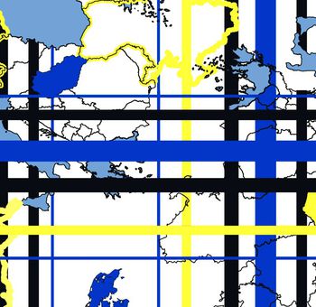 时尚创意图案印花华亿平台图片