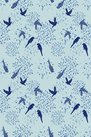 几何拼贴印花华亿平台图片