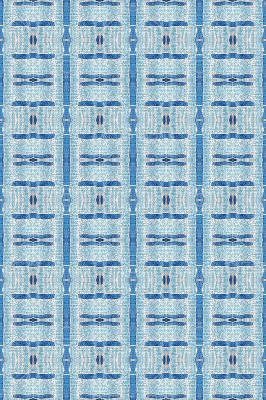 青蓝雅韵系列印花华亿平台图片