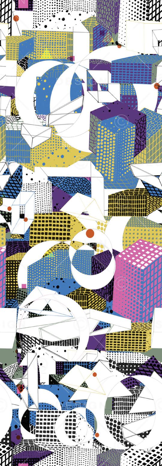 方格印花华亿平台图片