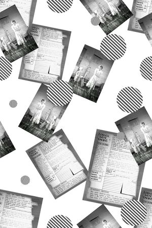 老照片印花华亿平台图片