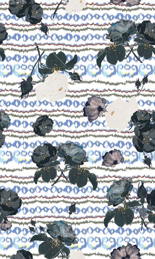 抽象肌理印花华亿平台图片