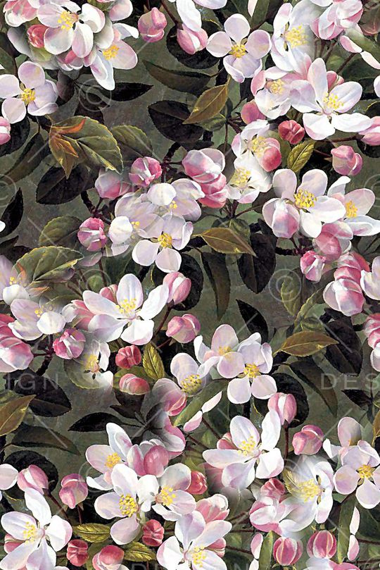 复古花卉印花华亿平台图片