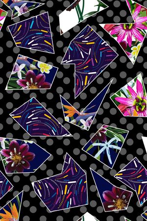 荷花印花华亿平台图片