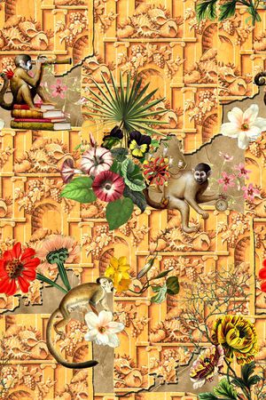 几何印花华亿平台图片