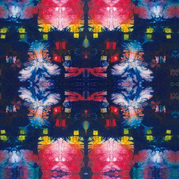 抽象印花华亿平台图片