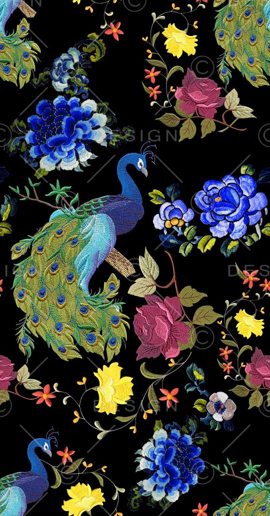 名宿手工刺绣印花华亿平台图片