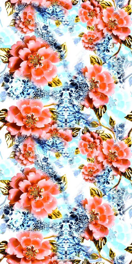 流行时尚抽象印花华亿平台图片