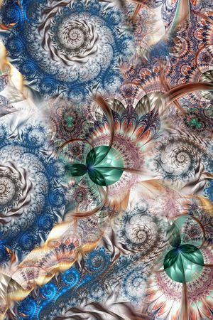 抽象印花华亿平台图片