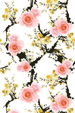 MAX-女装花卉印花华亿平台图片