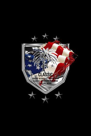 黑底印花华亿平台图片