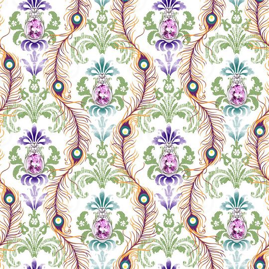 小方块印花华亿平台图片