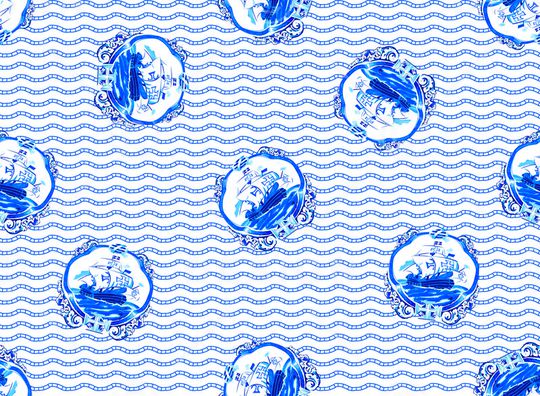 波纹印花华亿平台图片