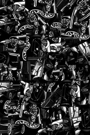 几何印花华亿平台图片