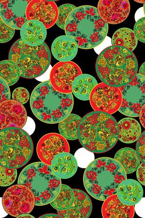 复古印花华亿平台图片