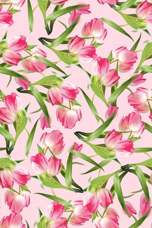 郁金香印花华亿平台图片