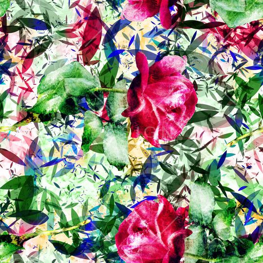 大朵印花华亿平台图片