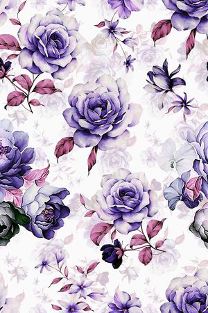 数码艺术花卉印花华亿平台图片