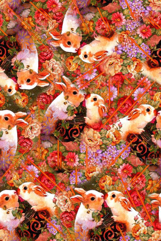 手绘油画印花华亿平台图片