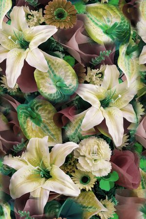 康乃馨印花华亿平台图片