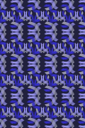 条纹混搭印花华亿平台图片