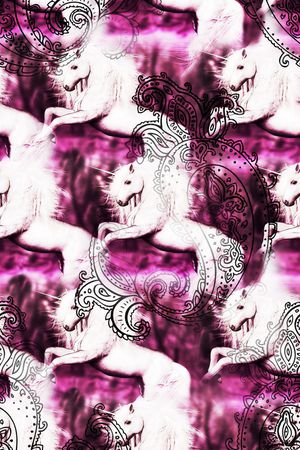 独角兽印花华亿平台图片