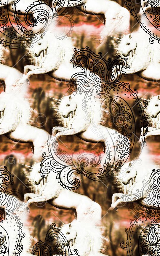 独角兽印花华亿平台图片