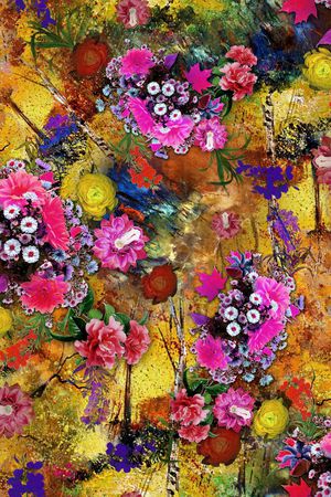 油画印花华亿平台图片