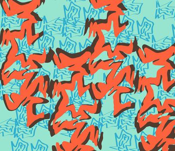 时尚创意图案印花华亿平台图片