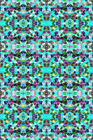 色彩斑斓印花华亿平台图片