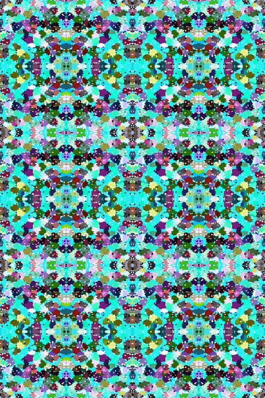 色彩斑斓印花华亿平台图片