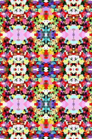 色彩斑斓印花华亿平台图片