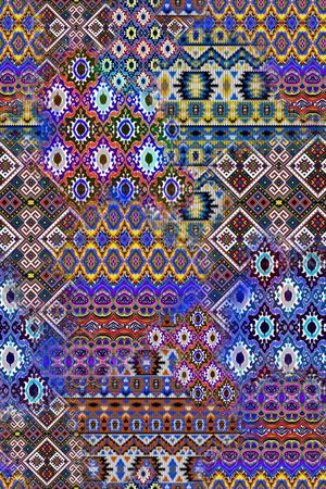 民族风印花华亿平台图片