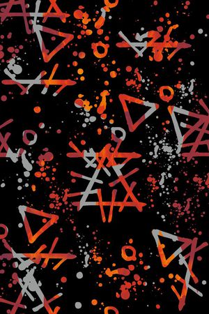 几何印花华亿平台图片