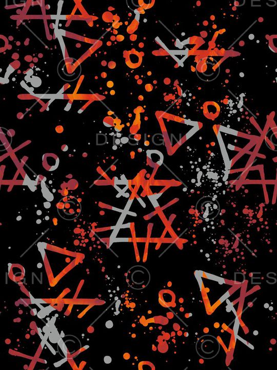 几何印花华亿平台图片