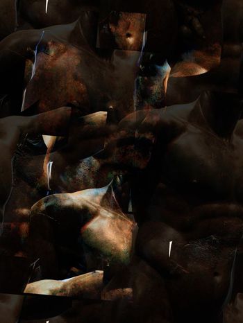 抽象印花华亿平台图片