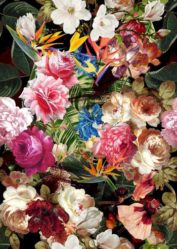 牡丹印花华亿平台图片