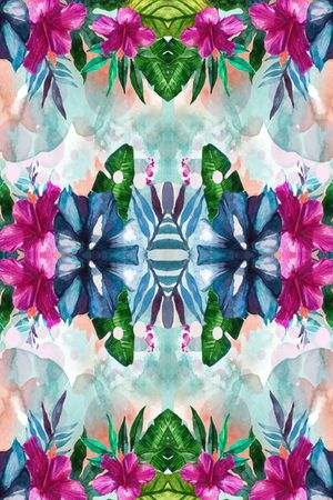 彩色印花华亿平台图片