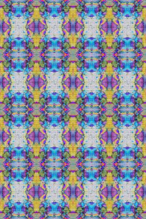 条纹混搭印花华亿平台图片