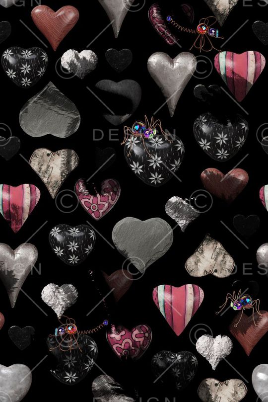 黑底印花华亿平台图片