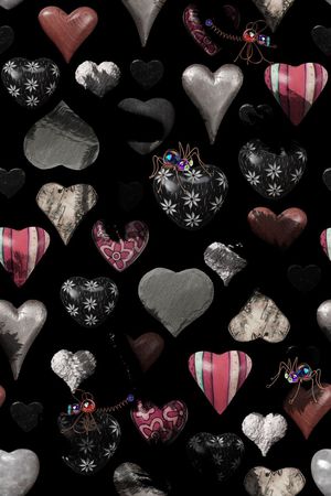 黑底印花华亿平台图片