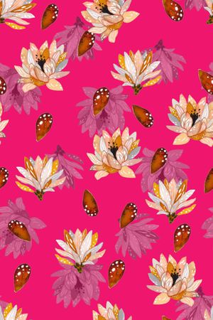 浪漫印花华亿平台图片