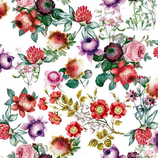 小碎花印花华亿平台图片