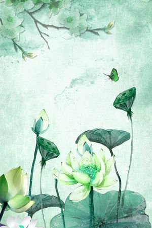 荷花定位印花华亿平台图片