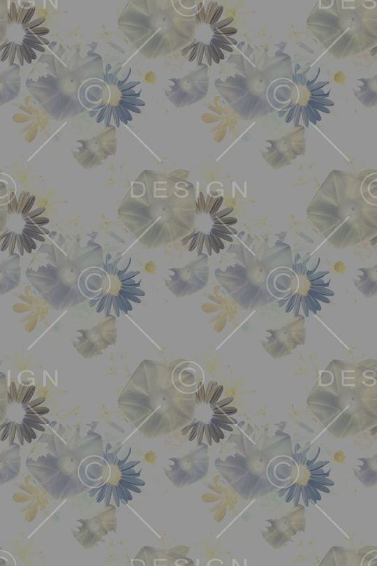 时尚花卉印花华亿平台图片