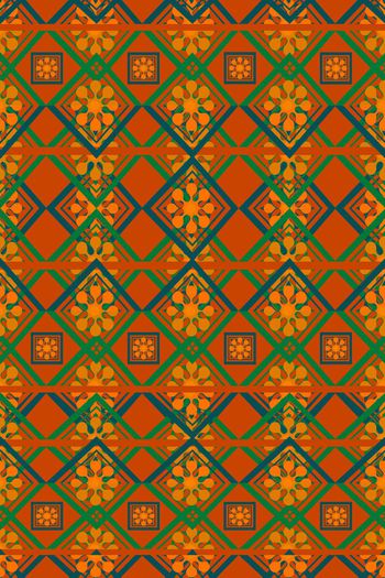 688005-复古抽象 几何3