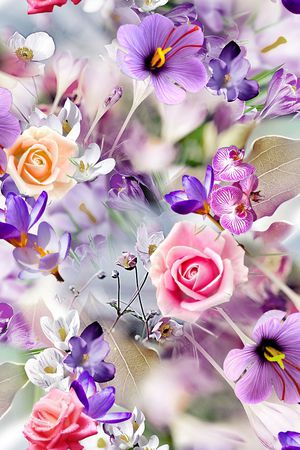 3D花朵印花华亿平台图片