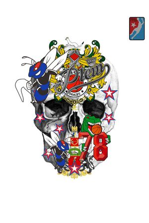 几何印花华亿平台图片